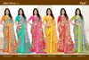 Red Velvet Vol 71 By Ruchi Chiffon Printed Saree Bulk Orders In India